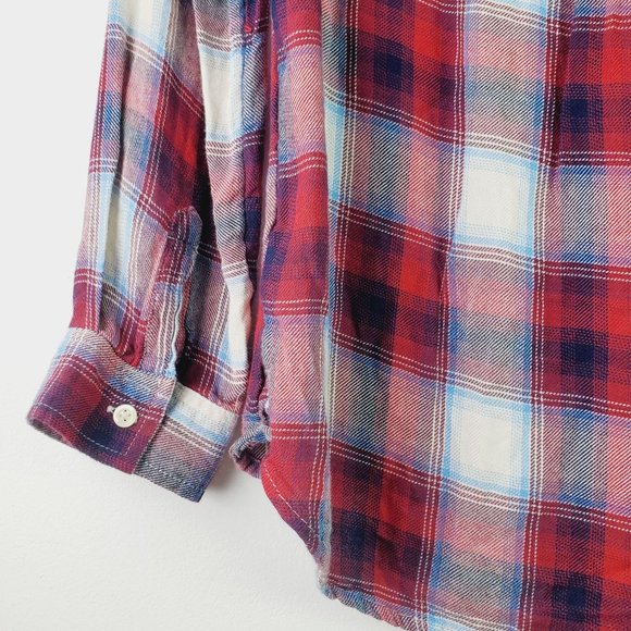 Gap Kids Girls Plaid Tunic Top, XXL, EUC - Picture 5 of 7